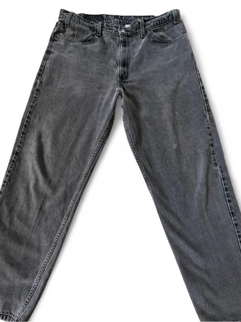 Vintage 90’s 550 Levi's Men's Relaxed Straight Jeans - Washed Gray